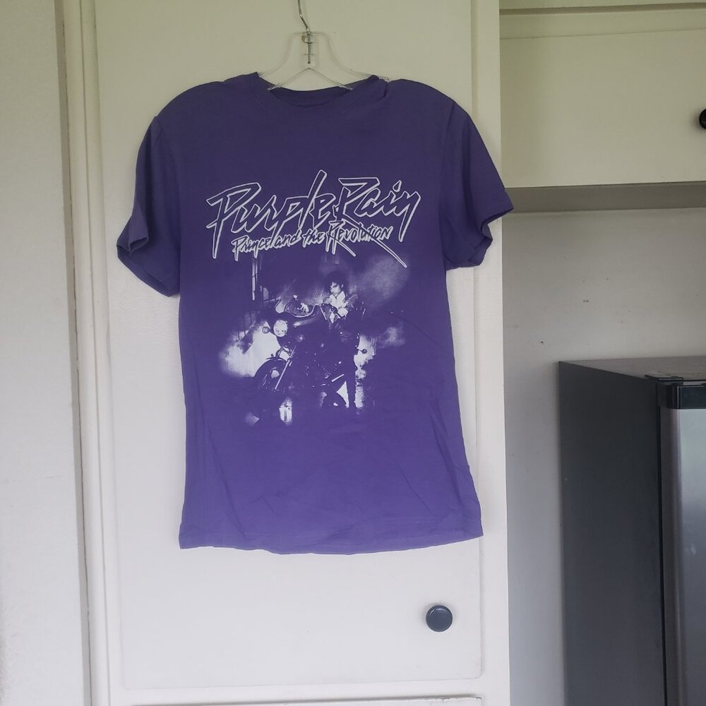 Prince Purple Rain T-Shirt Size Med